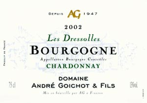 Bourgogne Chardonnay Les Dressolles