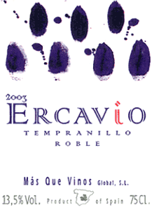 Ercavio Tempranillo Roble