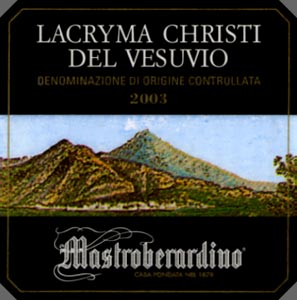 Lacryma Christi del Vesuvio Bicanco