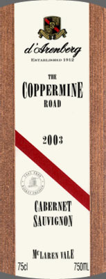 The Coppermine Road McLaren Vale Cabernet Sauvignon