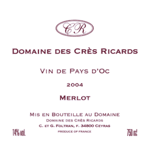 Vin de Pays d'Oc Merlot