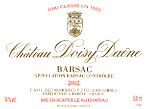 Château Doisy Daëne