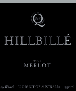 Hillbille Merlot
