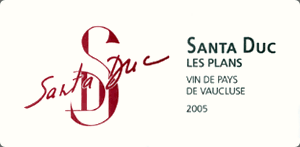 Vin de Pays de Vaucluse Les Plans