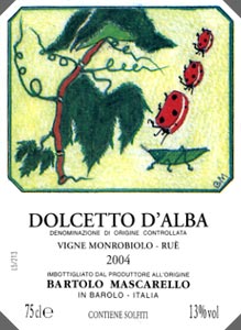 Dolcetto d'Alba Vigne Monrobiolo