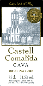 Castell de la Comanda Cava Brut Nature