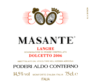 Langhe Dolcetto Masante