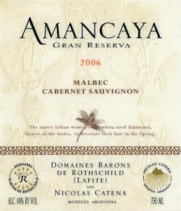 Amancaya Gran Reserva Malbec Cabernet Sauvignon