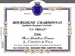 Bourgogne Chardonnay La Trelle