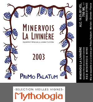Minervois La Livinière Mythologia