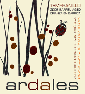 Ardales Tempranillo Barrel Aged Crianza en Barrica