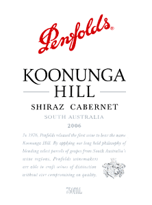 Koonunga Hill Shiraz Cabernet Sauvignon