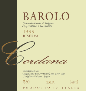 Barolo Riserva Cordana