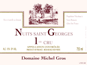 Nuits Saint Georges 1er Cru