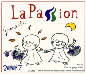 Vin de Pays d'Oc La Passion Grenache