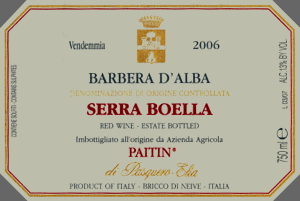 Barbera d'Alba Serra Boella