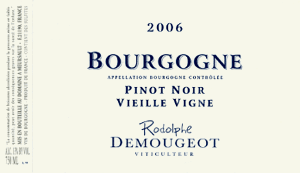 Bourgogne Pinot Noir Vieille Vigne