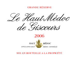 Le Haut Medoc de Giscours