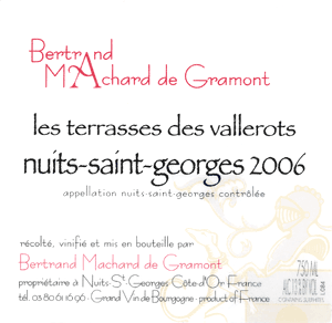 Nuits-Saint-Georges Les Terrasses des Vallerots