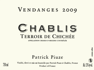 Chablis Terroirs de Chichée