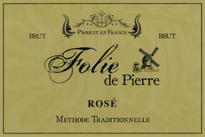 Folie de Pierre Brut Rosé Methode Traditionnelle