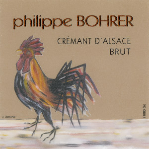 Crémant d'Alsace Brut Méthode Traditionnelle Philippe Bohrer