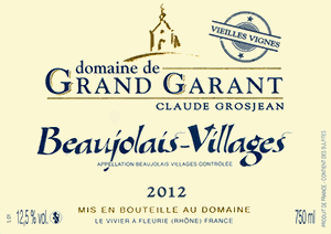 Beaujolais-Villages Nouveau Vieiiles Vignes