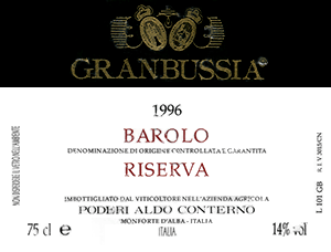 Barolo Riserva Granbussia