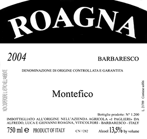 Barbaresco Montefico