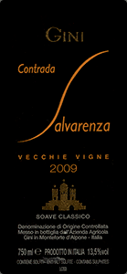 Soave Classico Contrada Salvarenza Vecchie Vigne