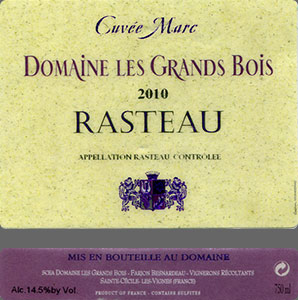 Rasteau Cuvée Marc