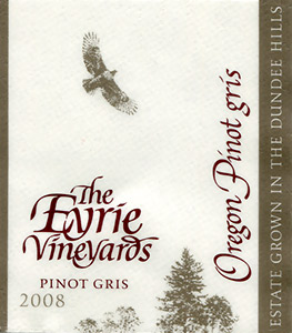 The Eyrie Vineyards Pinot Gris