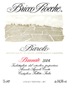 Barolo Bricco Rocche Brunate