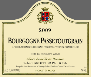 Bourgogne Passetoutgrain