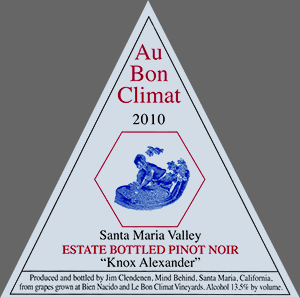 Santa Maria Valley Estate Bottled Pinot Noir Knox Alexander