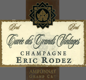 Eric Rodez Ambonnay Grand Cru Cuvée des Grands Vintages