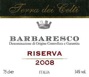 Barbaresco Riserva Terra dei Celti