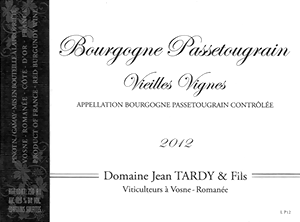 Bourgogne Passetougrain Vieilles Vignes