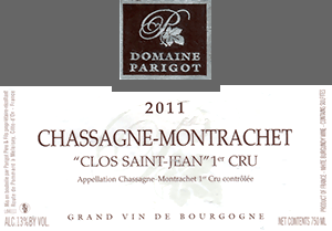 Chassagne-Montrachet 1er Clos Saint-Jean