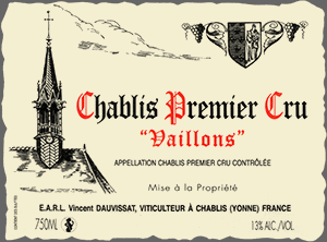 Chablis Premier Cru Vaillons