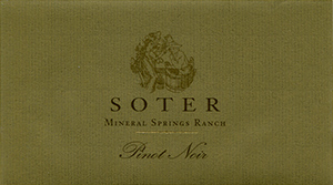 Soter Mineral Springs Ranch Pinot Noir