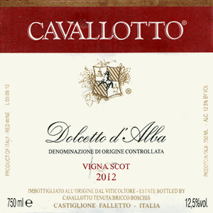 Dolcetto d'Alba Vigna Scot