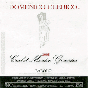 Barolo Ciabot Mentin Ginestra