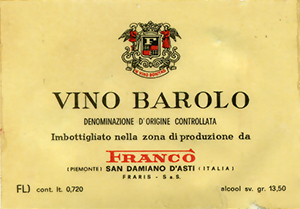 Vino Barolo