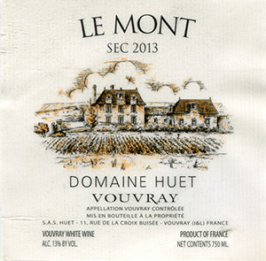 Vouvray Le Mont Sec