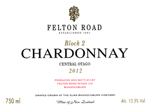 Felton Road Central Otago Chardonnay Block 2