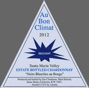 Santa Maria Valley Estate Bottled Chardonnay Nuits-Blanches au Bouge Relevant