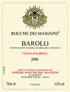 Barolo Vigna d'la Roul