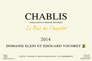 Chablis Le Bas de Chapelot