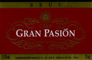 Cava Gran Pasión Brut